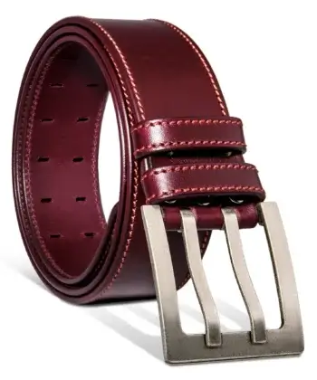 Crimson Heritage Men's Leather Belt