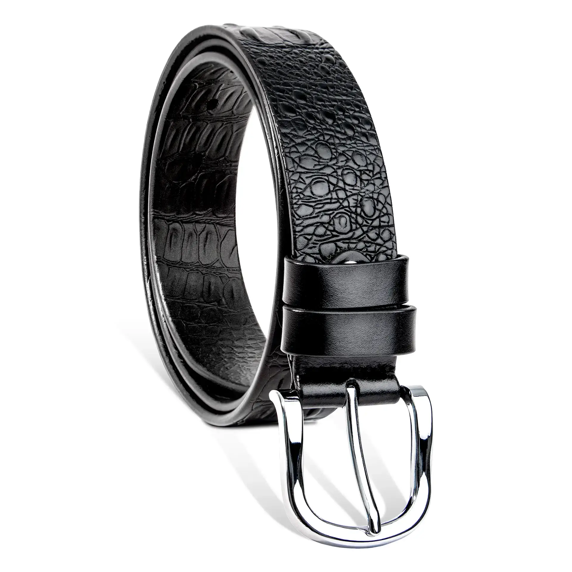 Timeless Curve Men's Leather Belt