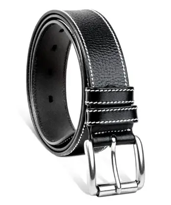 Minimal Twist Men's Leather Belt