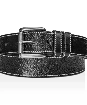 Alternative view of Minimal Twist Men's Leather Belt