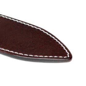 Rich Espresso Men’s Leather Belt