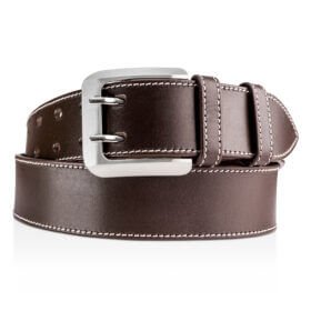 Rich Espresso Men’s Leather Belt