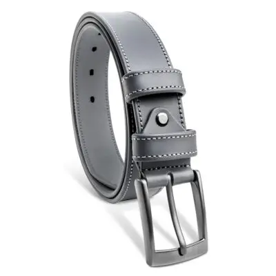 Grey Elegance Women’s Leather Belt