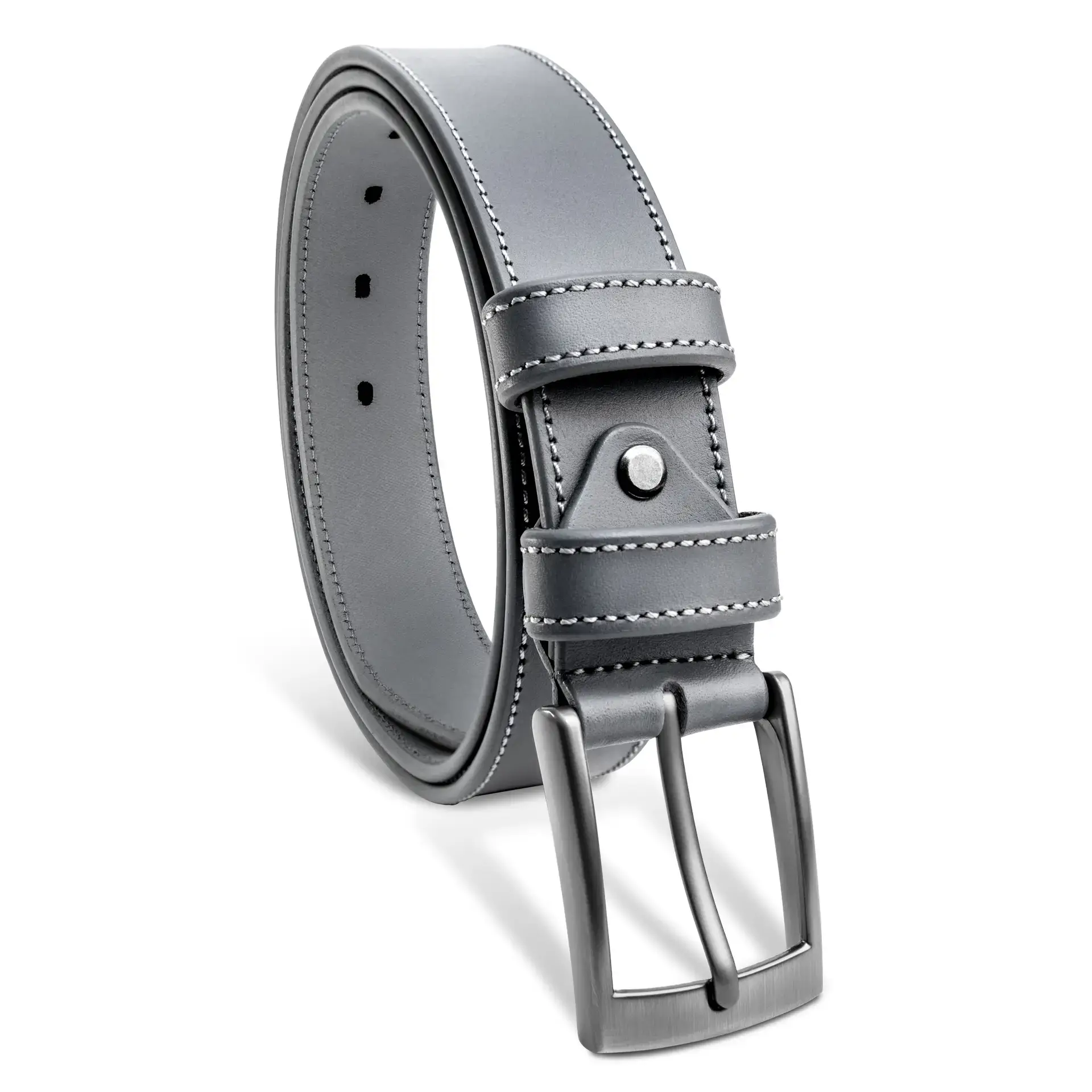 Grey Elegance Women’s Leather Belt