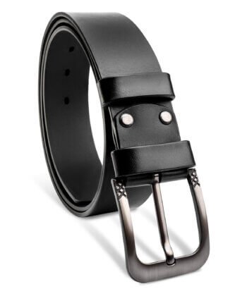 Midnight Touch Men's Leather Belt