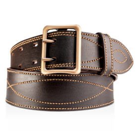 Rustic Warrior Men’s Leather Belt
