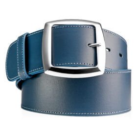 Navy Prestige Women’s Leather Belt