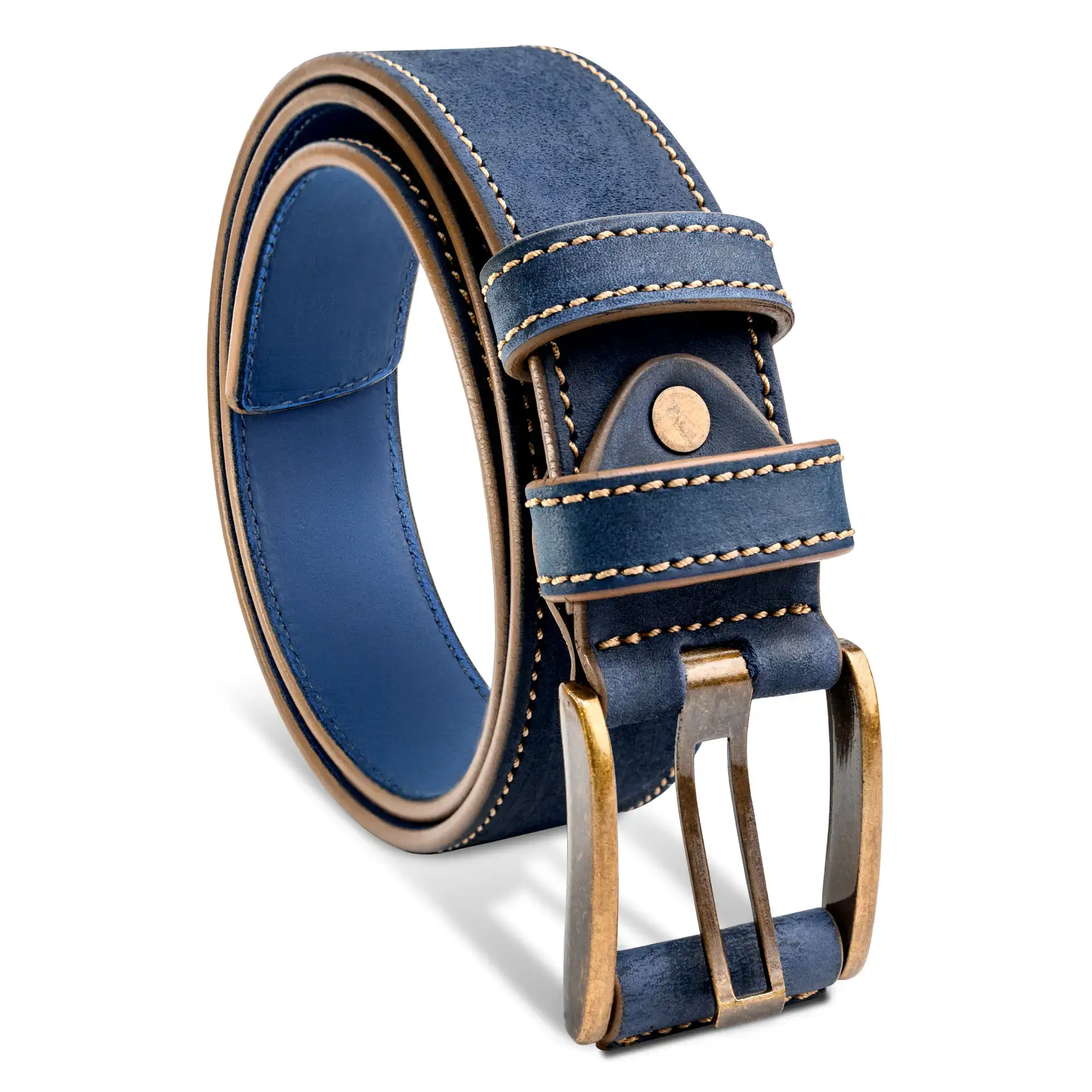 Vintage Marine Men's Leather Belt