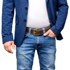 Western Legend Men’s Leather Belt