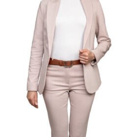 Classic Oak Women’s Leather Belt