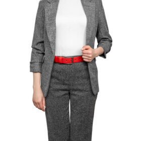 Fiery Classic Women’s Leather Belt