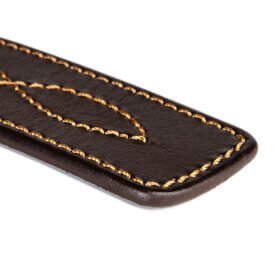 Brown Heritage Buckle Men’s Leather Belt