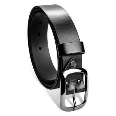 Montblanc Black Women's Leather Belt