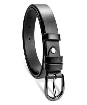 Noir Line Women's Leather Belt