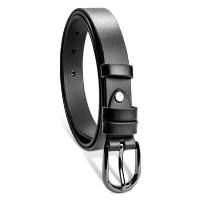 Noir Line Women's Leather Belt