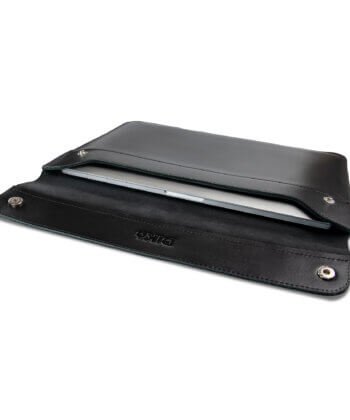 Leather MacBook Case Black