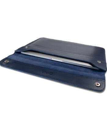 Leather MacBook Case Royal Blue