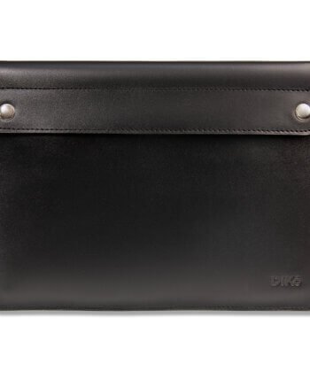 Black iPad Leather Case