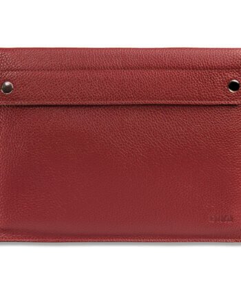 iPad Leather Case Red